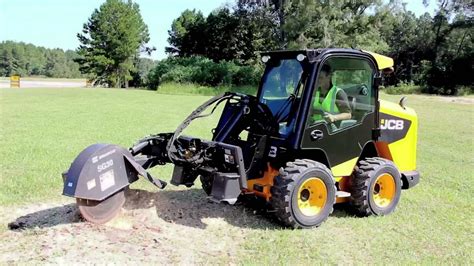 skid steer stump gringer attachment|skid loader mounted stump grinder.